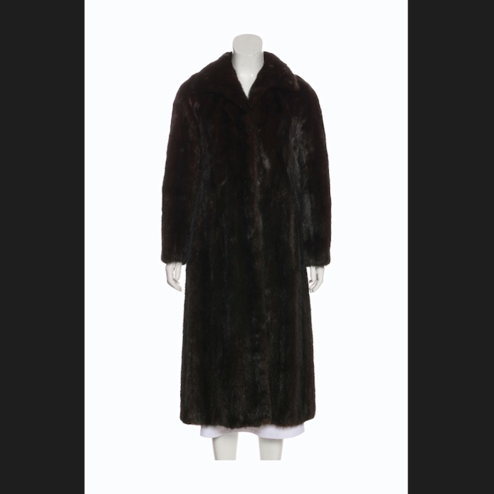 Mink fur coat